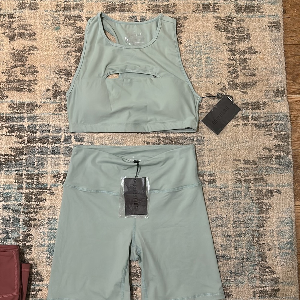 Raw Gear 2 PC Workout outfit size XL